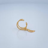Piercing Simulador Luna 0.85gr / 1.1cm / Oro Amarillo 18K %