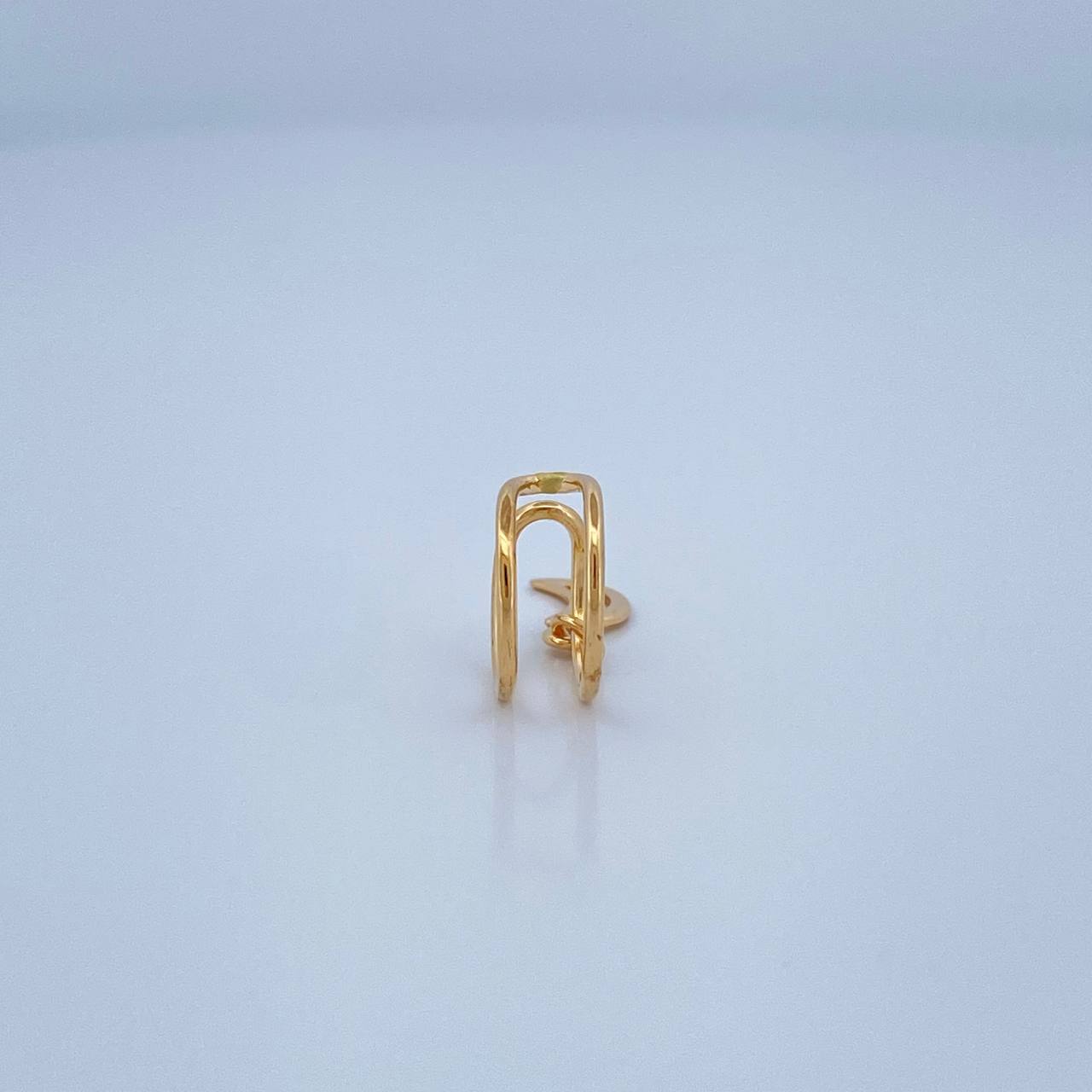 Piercing Simulador Luna 0.85gr / 1.1cm / Oro Amarillo 18K %