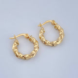 Candongas Kari 1.2gr / 1.5cm / Oro Amarillo 18K %