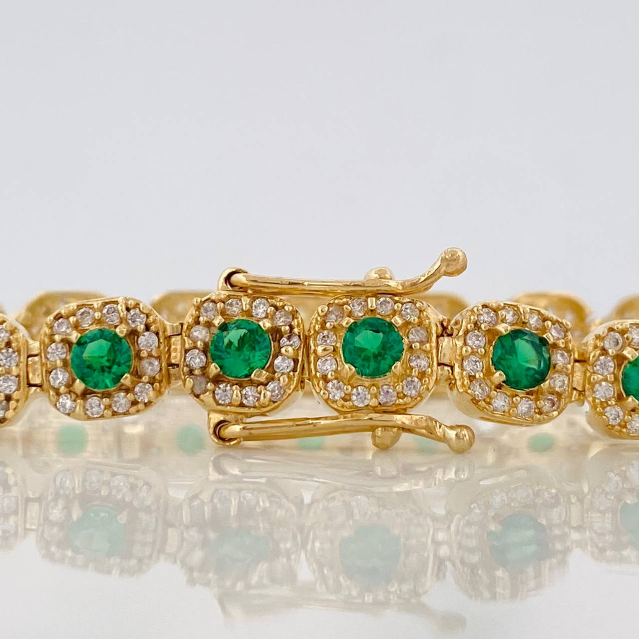 Pulso Tennis 12.15g / 18cm / 6mm Oro Amarillo 18K