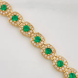 Pulso Tennis 12.15g / 18cm / 6mm Oro Amarillo 18K