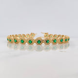 Pulso Tennis 12.15g / 18cm / 6mm Oro Amarillo 18K