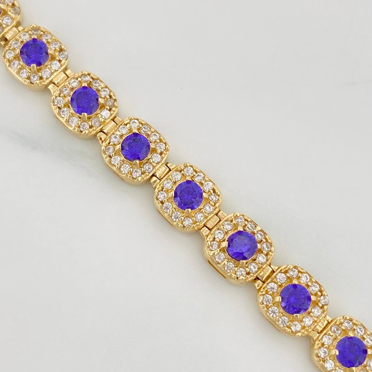 Pulso Tennis 13.25g / 19cm / 6mm Oro Amarillo 18K