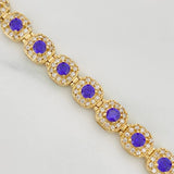 Pulso Tennis 13.25g / 19cm / 6mm Oro Amarillo 18K