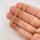 Cadena China 7.05g / 60cm / 2.98mm Oro Amarillo 18K