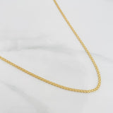Cadena China 8.95g / 60cm / 2.42mm Oro Amarillo 18K
