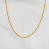 Cadena Veneciana 4g / 50cm / 1.04mm Oro Amarillo 18K