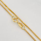 Cadena Veneciana 3.7g / 50cm / 0.9mm Oro Amarillo 18K
