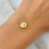 Herraje Virgen María 0.3gr / 1.3cm / Oro Amarillo