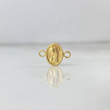 Herraje Virgen María 0.3gr / 1.3cm / Oro Amarillo