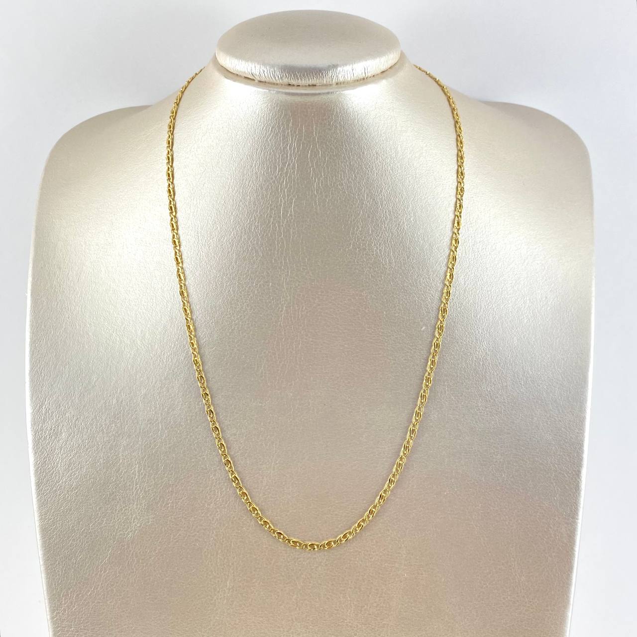 Cadena Lumachina 4.45gr / 60cm / 2.5mm Oro Amarillo +3 18K *