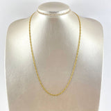 Cadena Lumachina 4.45gr / 60cm / 2.5mm Oro Amarillo +3 18K *