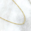 Cadena Figaro 2.35gr / 50cm / Oro Amarillo +1 18K
