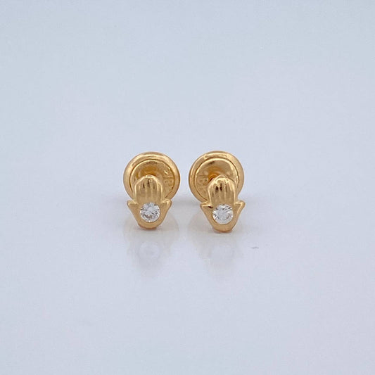 Topos Hamsa 0.75gr / 4.37mm Oro Amarillo 18K &