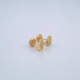 Topos Corazon 0.85gr / 7mm Oro Amarillo 18K %
