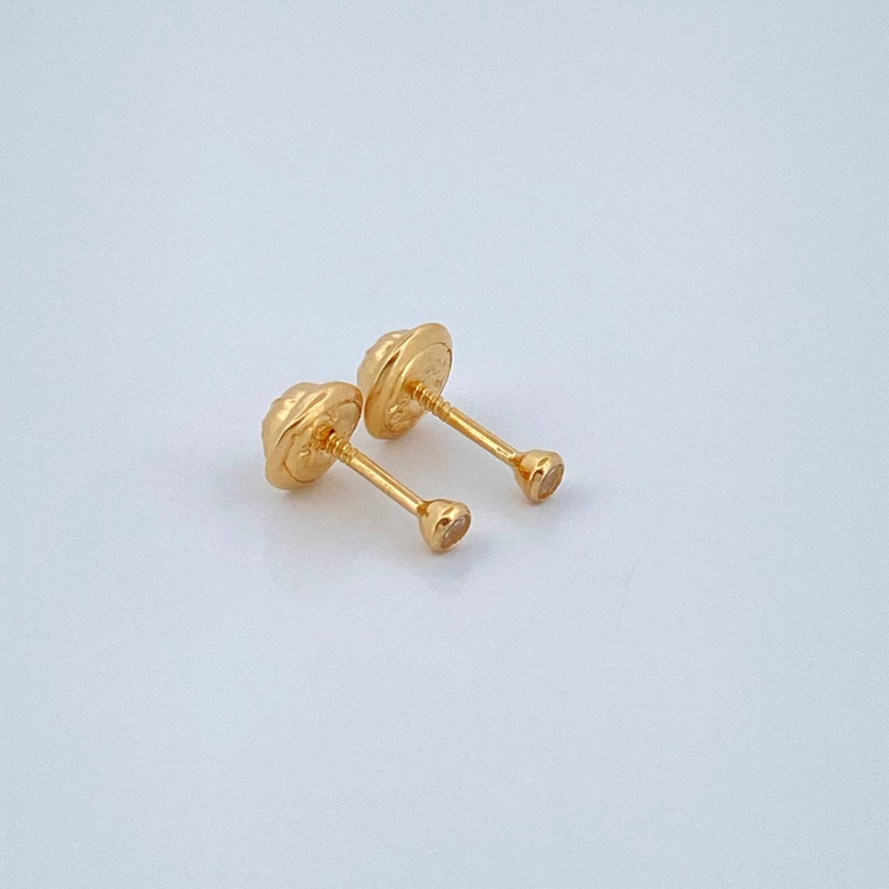Topos Bisel 0.4gr / 2.2mm Oro Amarillo 18K &