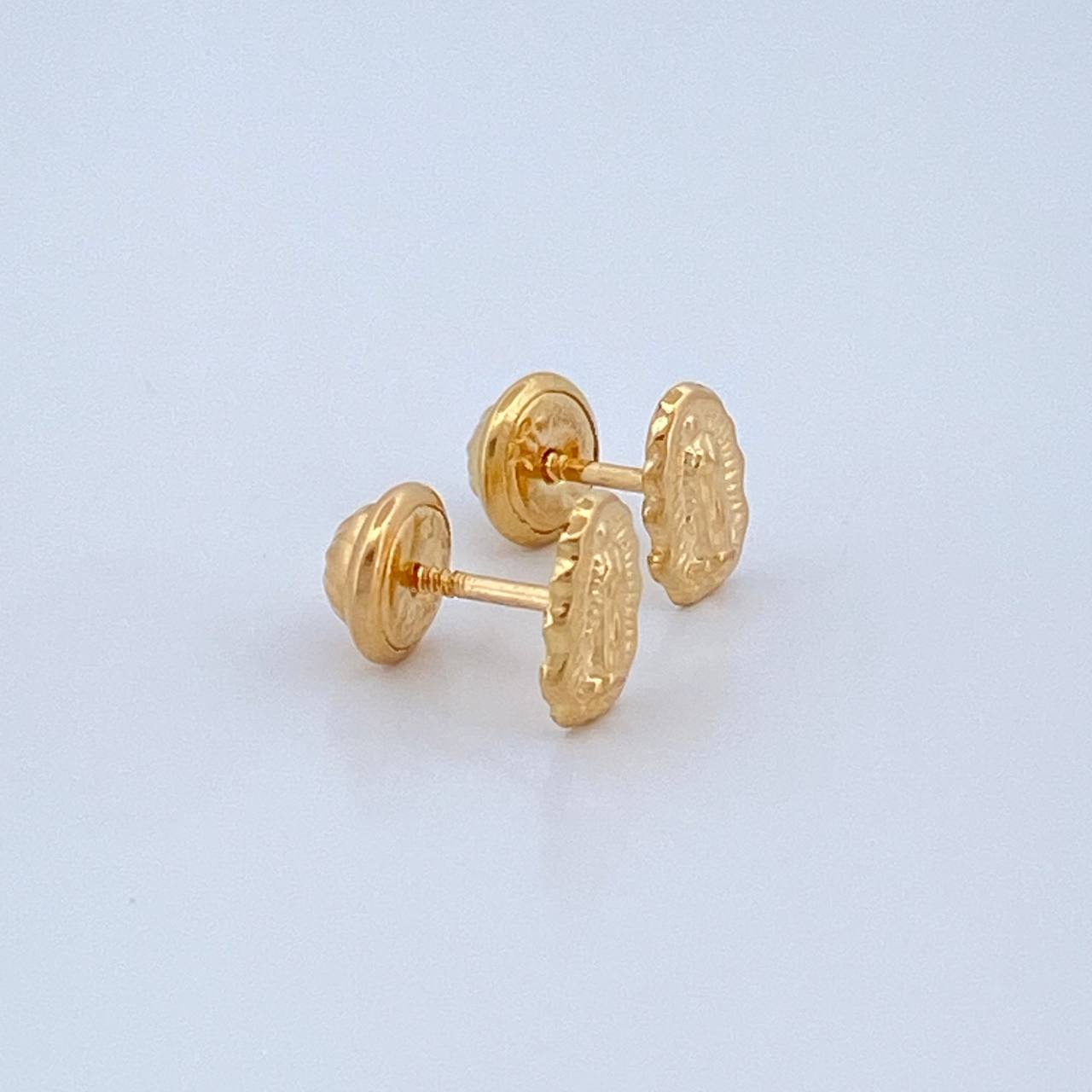 Topos Silueta Virgen Guadalupe 0.65gr / Oro Amarillo 18K %