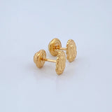 Topos Silueta Virgen Guadalupe 0.65gr / Oro Amarillo 18K %