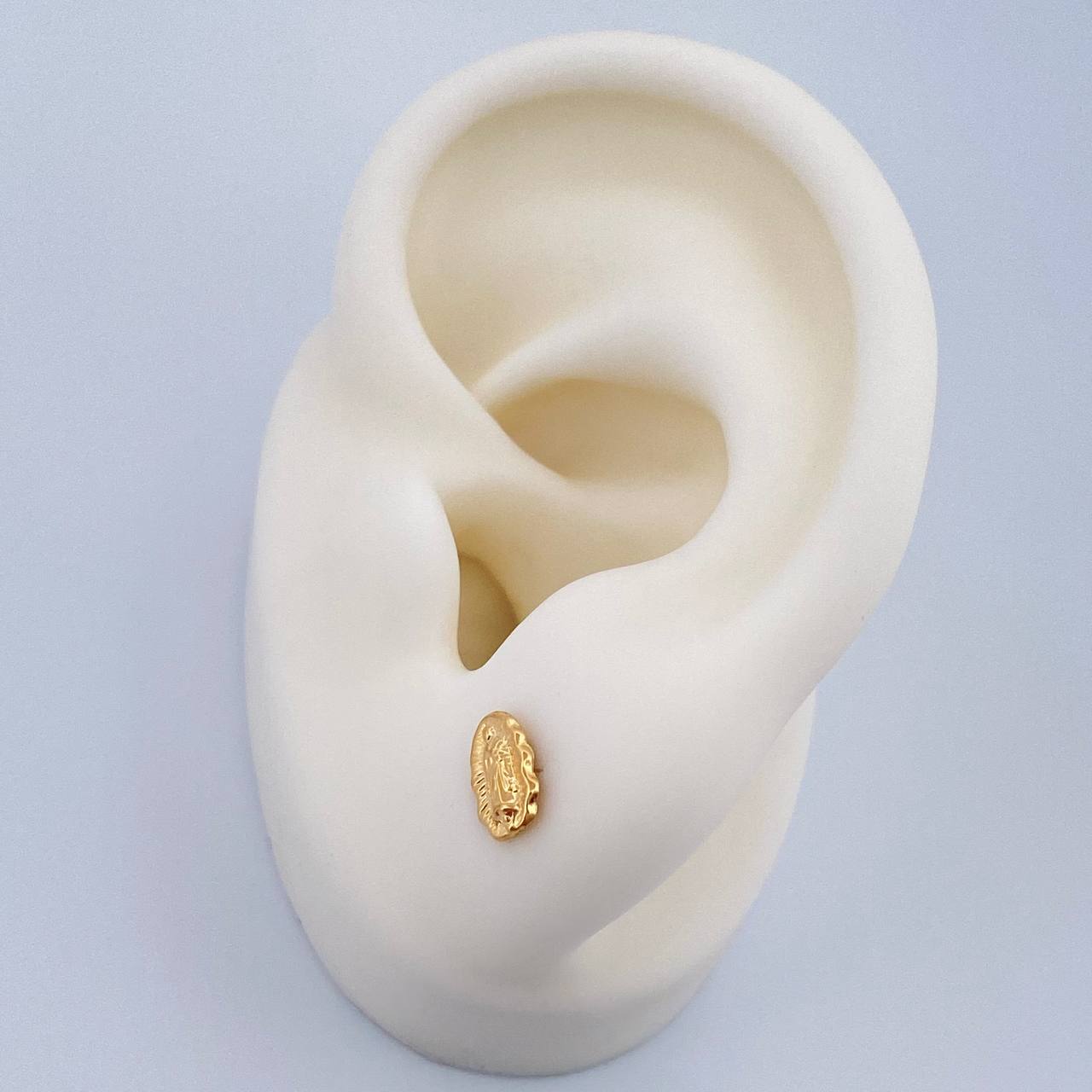 Topos Silueta Virgen Guadalupe 0.6gr / Oro Amarillo 18K %