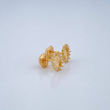 Topos Virgen Guadalupe 0.85gr / 6.35mm Oro Amarillo 18K &