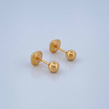Topos Bola 0.5gr / 5mm Oro Amarillo 18K &