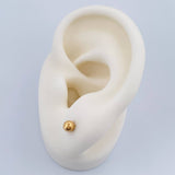 Topos Bola 0.5gr / 5mm Oro Amarillo 18K &