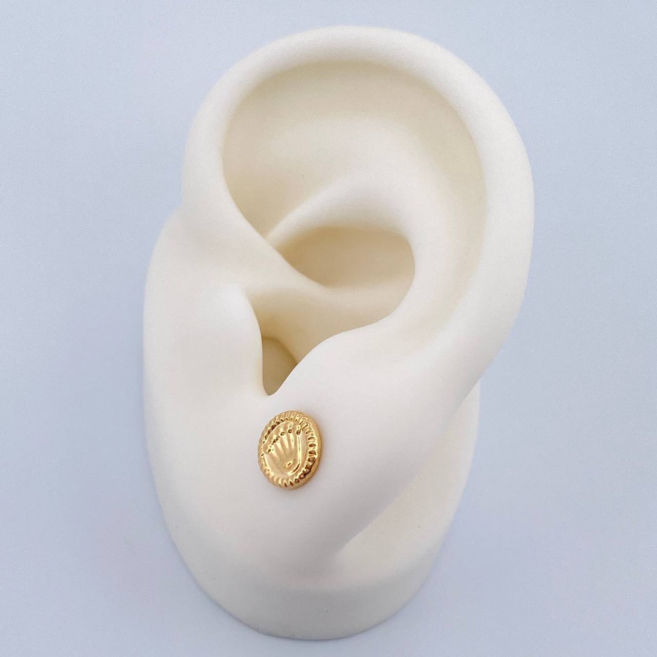 Topos Sello Corona 0.7gr / Oro Amarillo 18K %