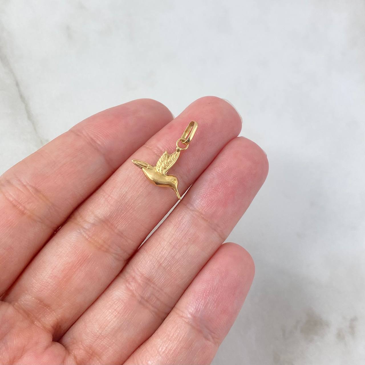 Dije Colibri 0.45gr / 1.8cm / Oro Amarillo