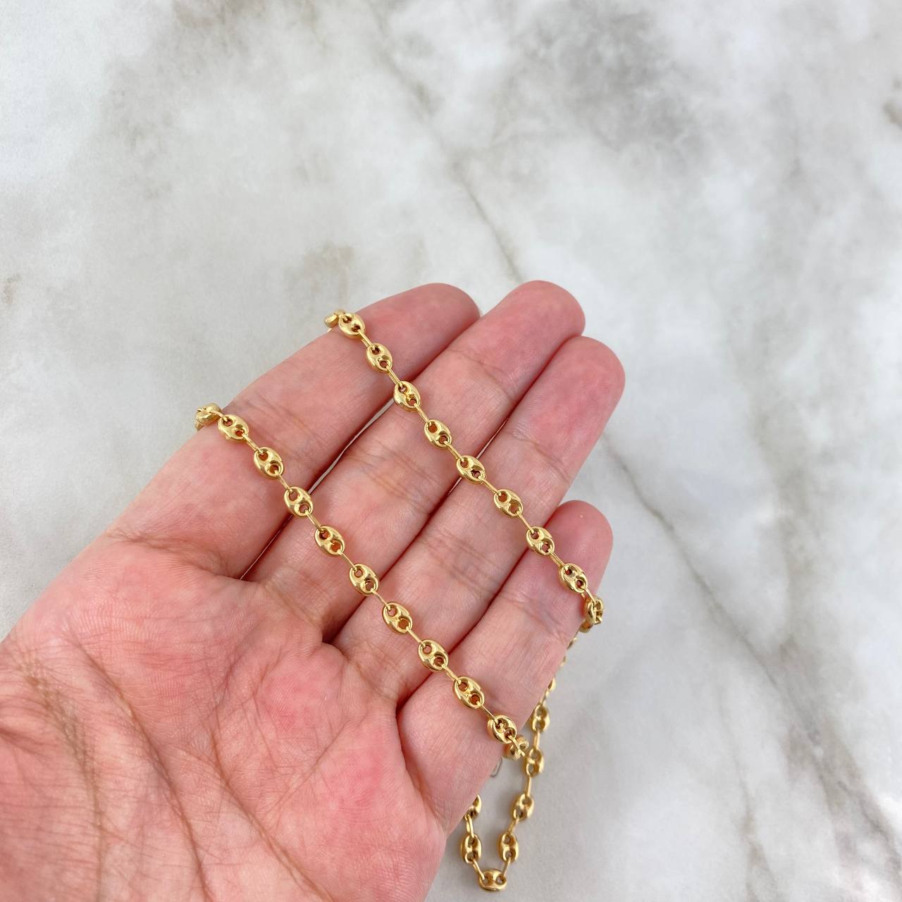 Cadena GC 6.2gr / 45cm / 4mm Oro Amarillo