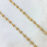 Cadena GC 7.5gr / 50cm / 4mm Oro Amarillo