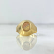 Anillo Sello Ovalo 1.75gr / T5 1/4 / Tres Oros