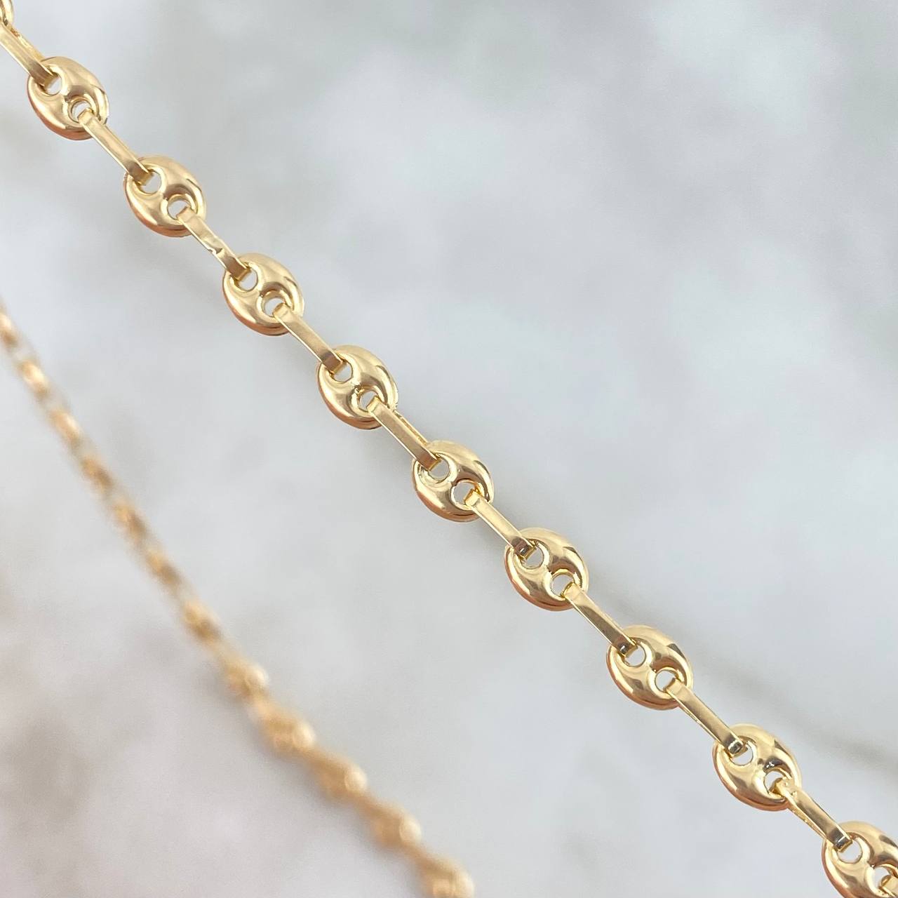 Cadena GC 5.5gr / 45cm / 3mm Oro Amarillo ©