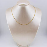 Cadena Cubana 2.95gr / 40cm / 2.3mm Oro Amarillo +1 18K *