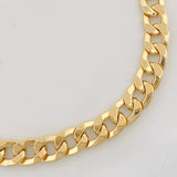 Pulso Cubano 7.05g / 20cm / 6.46mm Oro Amarillo 18K