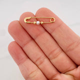 Dije Gancho Nodriza 0.75g / 2.05cm Oro Amarillo 18K