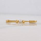 Dije Gancho Nodriza 0.75g / 2.05cm Oro Amarillo 18K