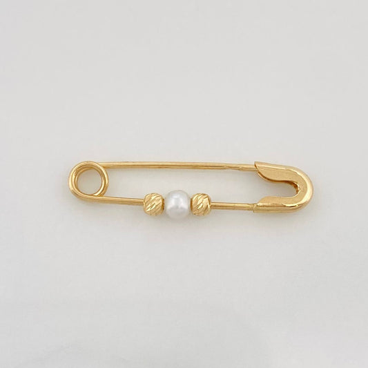Dije Gancho Nodriza 0.75g / 2.05cm Oro Amarillo 18K