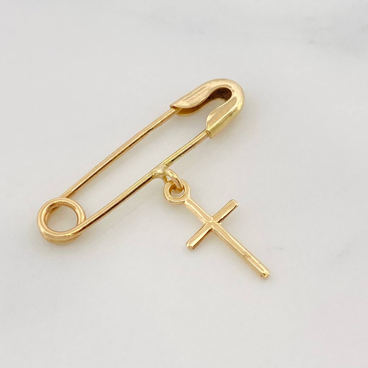 Dije Gancho Cruz 0.8g / 2cm Oro Amarillo 18K