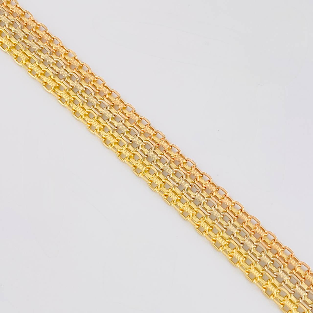 Pulso Chino 20g / 21.2cm / 11.2mm Tres Oros 18K