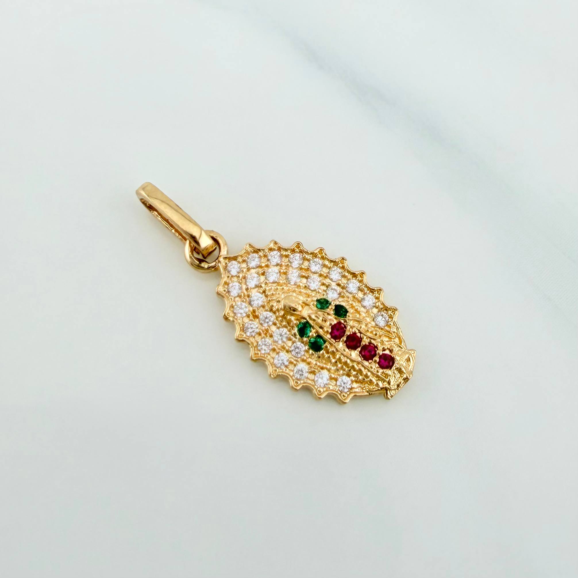 Dije Virgen Guadalupe 1.15 g / 2.2 cm Oro Amarillo 18K