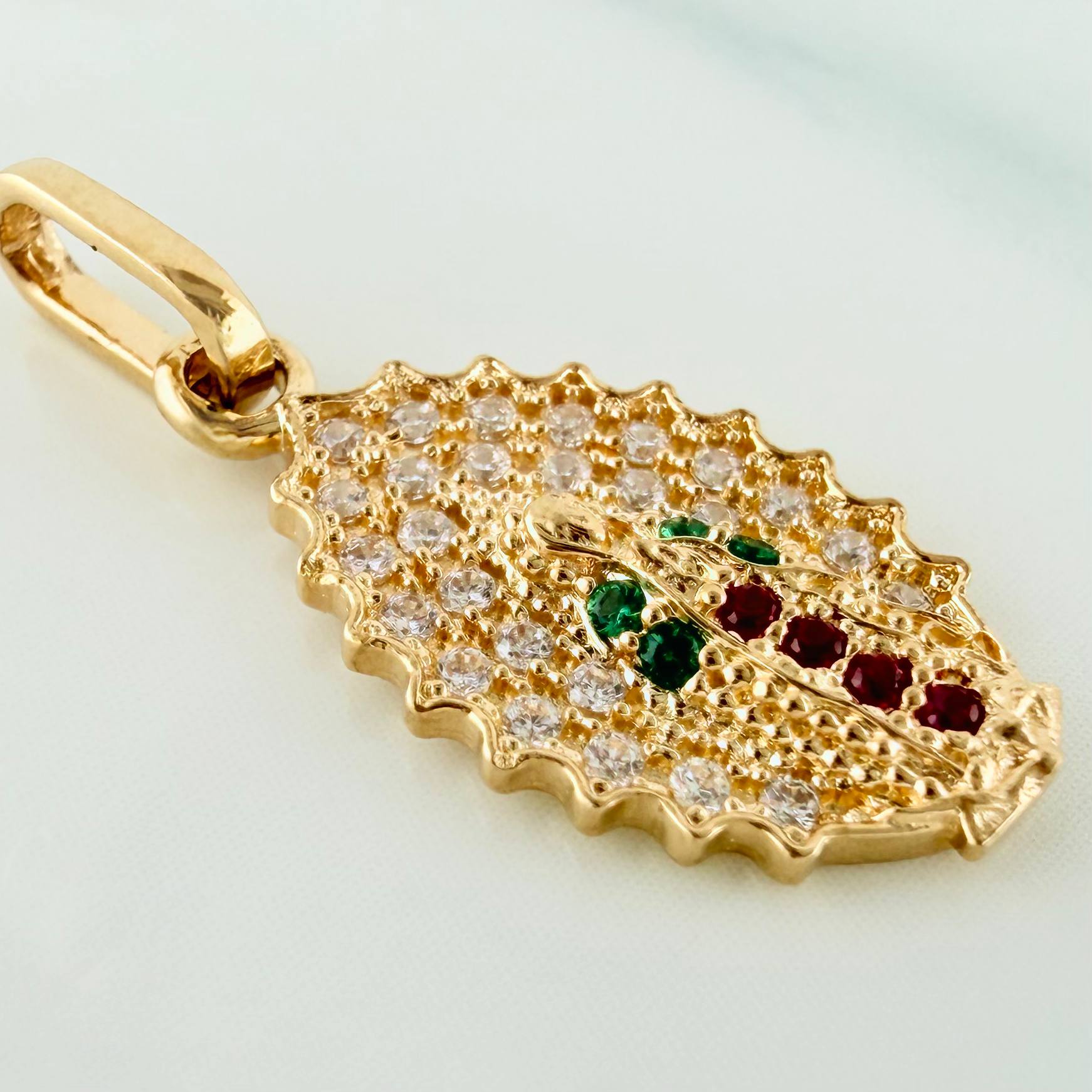 Dije Virgen Guadalupe 1.15 g / 2.2 cm Oro Amarillo 18K