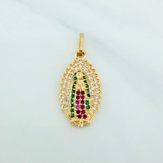 Dije Virgen Guadalupe 1.9 g / 2.6 cm Oro Amarillo 18K