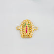 Herraje Virgen Guadalupe 1.25 g / 1.5 cm Oro Amarillo 18K