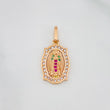 Dije Virgen Guadalupe 2.35g / 2.3cm Oro Rosa 18K