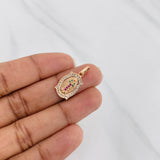 Dije Virgen Guadalupe 2.35g / 2.3cm Oro Rosa 18K