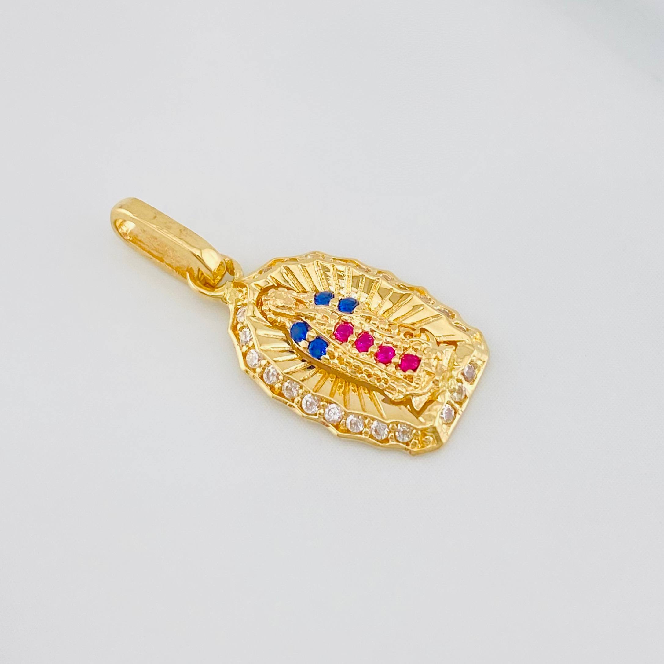 Dije Virgen Guadalupe 1.25 g / 2 cm Oro Amarillo 18K