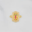Herraje Virgen Guadalupe 1.95 g / 1.5 cm Oro Amarillo 18K