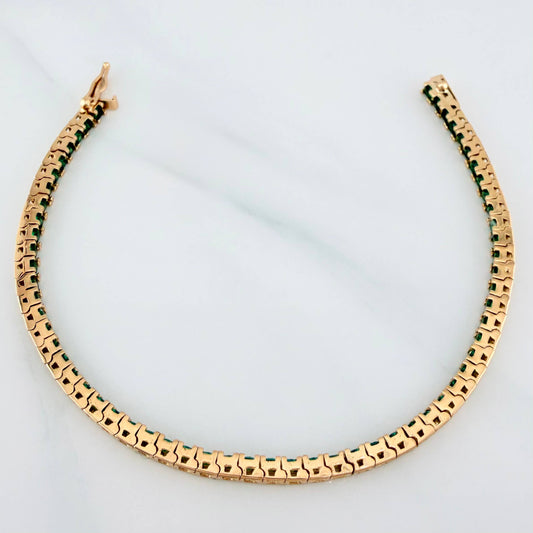 Pulso Tennis 12.15 g / 18.8 cm / 3 mm Oro Amarillo 18K