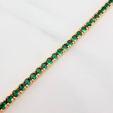 Pulso Tennis 12.15 g / 18.8 cm / 3 mm Oro Amarillo 18K