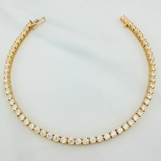 Pulso Tennis 11.2 g / 19 cm / 2.94 mm Oro Amarillo 18K
